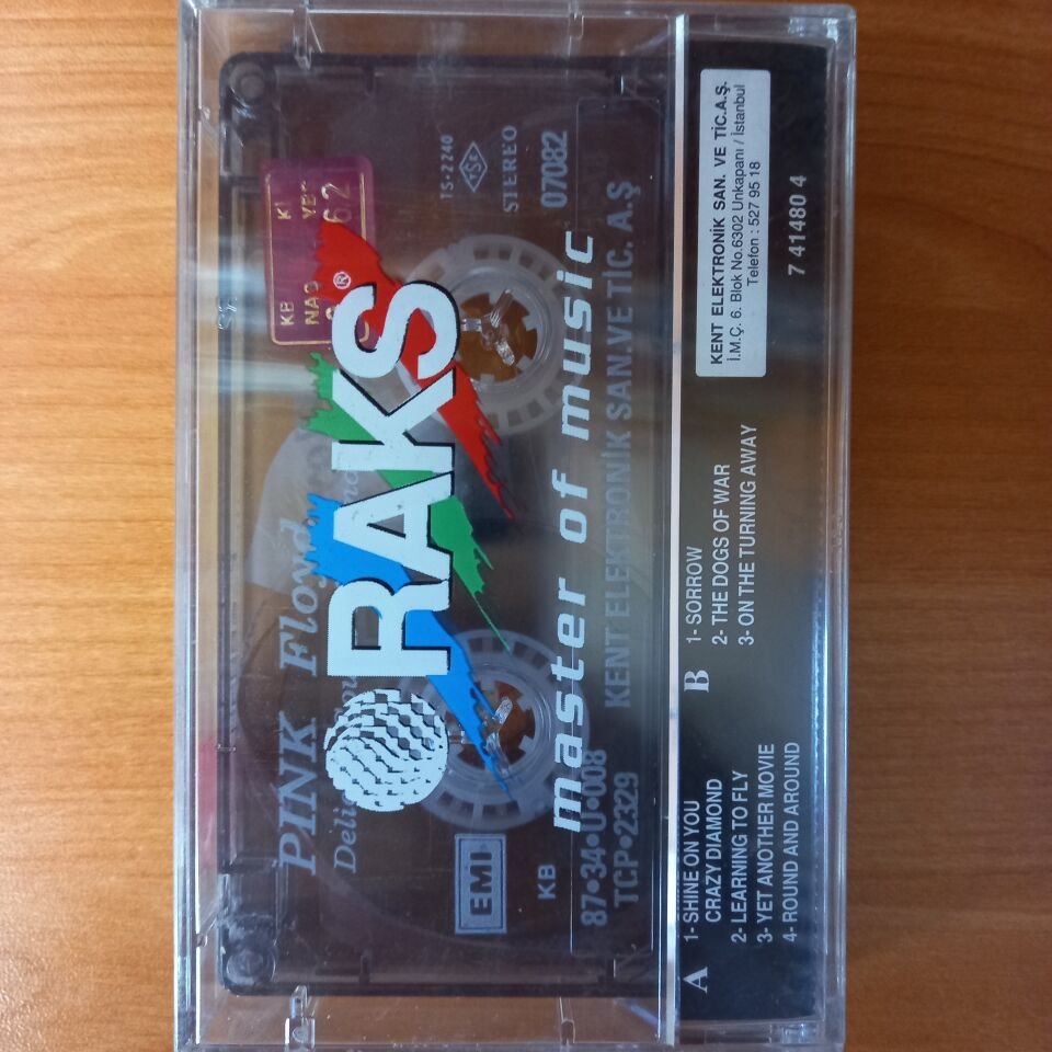 PINK FLOYD - DELICATE SOUND OF THUNDER VOL.1 (1987) - KASET SIFIR