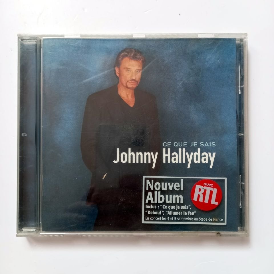 JOHNNY HALLYDAY – CE QUE JE SAIS (1998) - CD 2.EL
