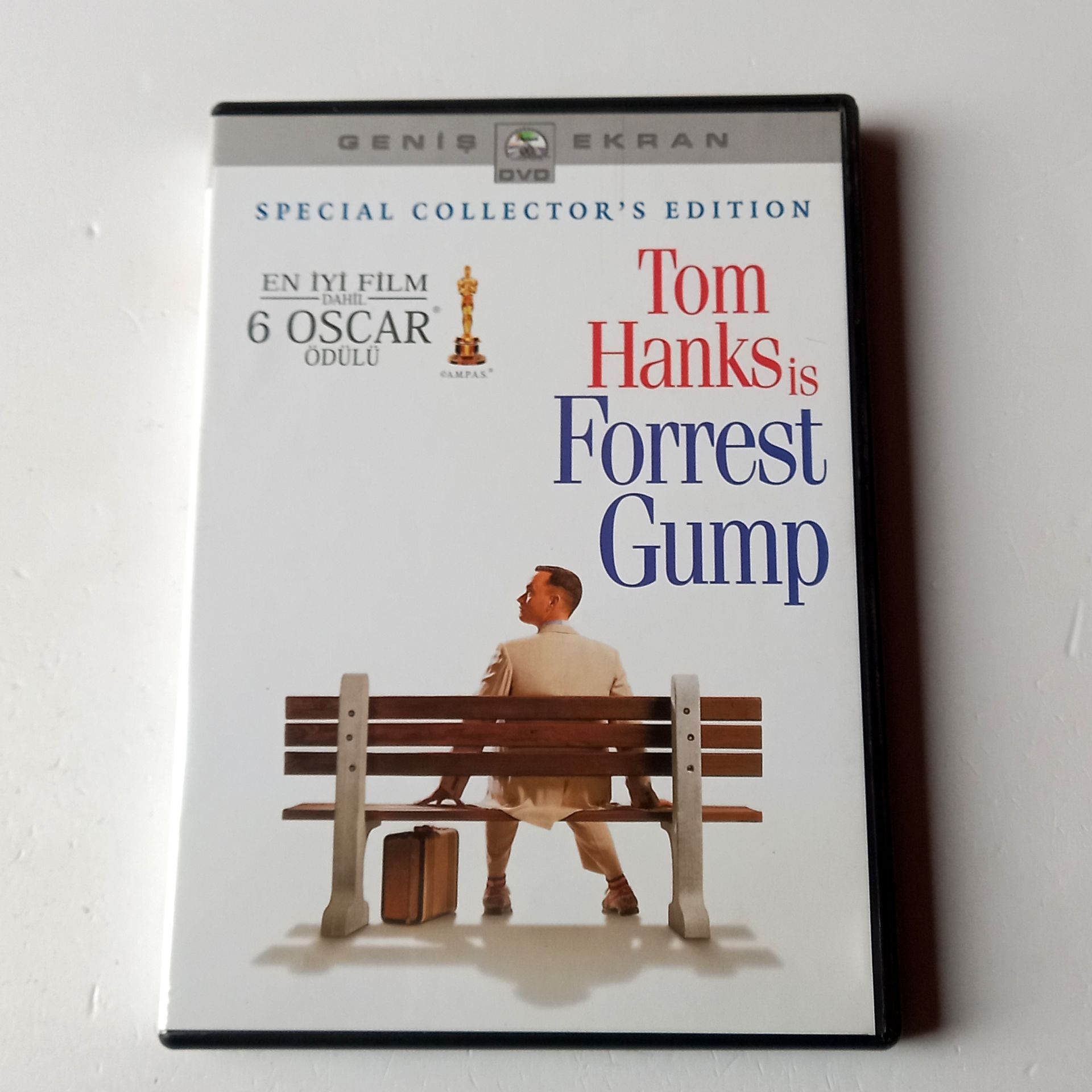 FORREST GUMP - SPECIAL COLLECTOR'S EDITION - TOM HANKS, ROBIN WRIGHT, GARY SINISE - YÖN.: ROBERT ZEMECKIS - 2DVD 2.EL