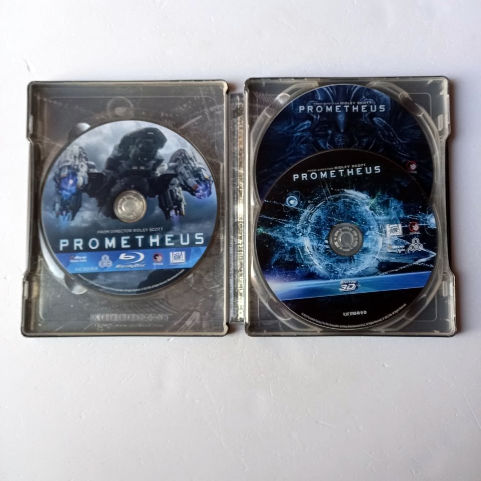 PROMETHEUS - NOOMI RAPACE, MICHAEL FASSBENDER - YÖN.:RIDLEY SCOTT - 3BLU-RAY STEELBOOK METAL KUTU 2.EL