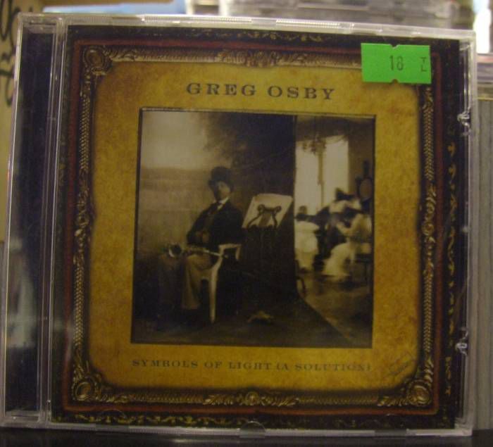 GREG OSBY - SYMBOLS OF LIGHT (2001) - CD SIFIR