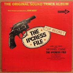 THE IPCRESS FILE SOUNDTRACK JOHN BARRY 1965 PROMO 2.EL PLAK