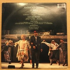 ZORBA MUSICAL ANTHONY QUINN LILA KEDROVA 1983 2.EL PLAK