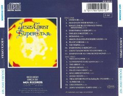 JESUS CHRIST SUPERSTAR - ANDREW LLOYD WEBBER / ORIGINAL CAST RECORDING (1970) -  2CD 2006 DOUBLE JEWEL CASE EDITION SIFIR GİBİ 2EL