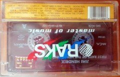 JIMI HENDRIX - FIRST RAYS OF THE NEW RISING SUN (1997) BMG CASSETTE MADE IN TURKEY ''NEW''