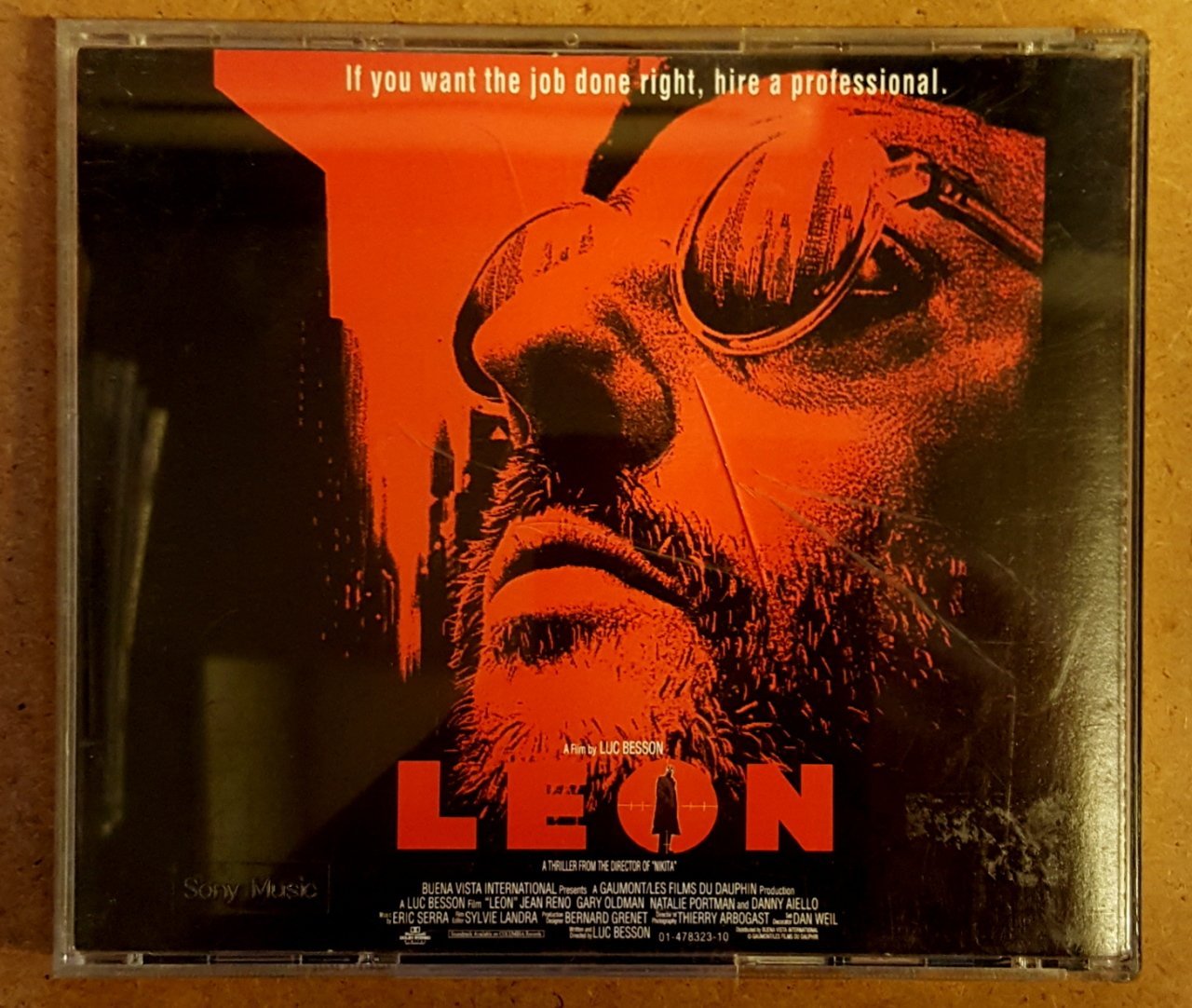 LEON SOUNDTRACK (1994) ERIC SERRA CD 2.EL