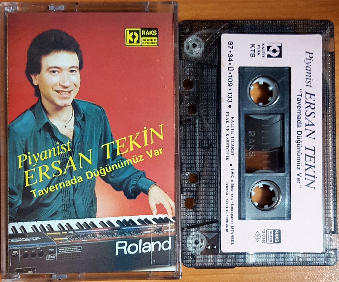 PİYANİST ERSAN TEKİN - TAVERNADA DÜĞÜNÜMÜZ VAR (1987) KALİTE KASET 2.EL