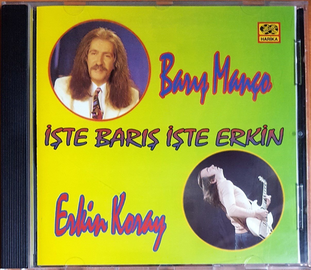 BARIŞ MANÇO / ERKİN KORAY - İŞTE BARIŞ İŞTE ERKİN (1994) HARİKA CD 2.EL