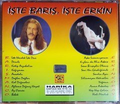 BARIŞ MANÇO / ERKİN KORAY - İŞTE BARIŞ İŞTE ERKİN (1994) HARİKA CD 2.EL