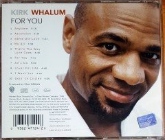 KIRK WHALUM - FOR YOU (1998) CD 2.EL