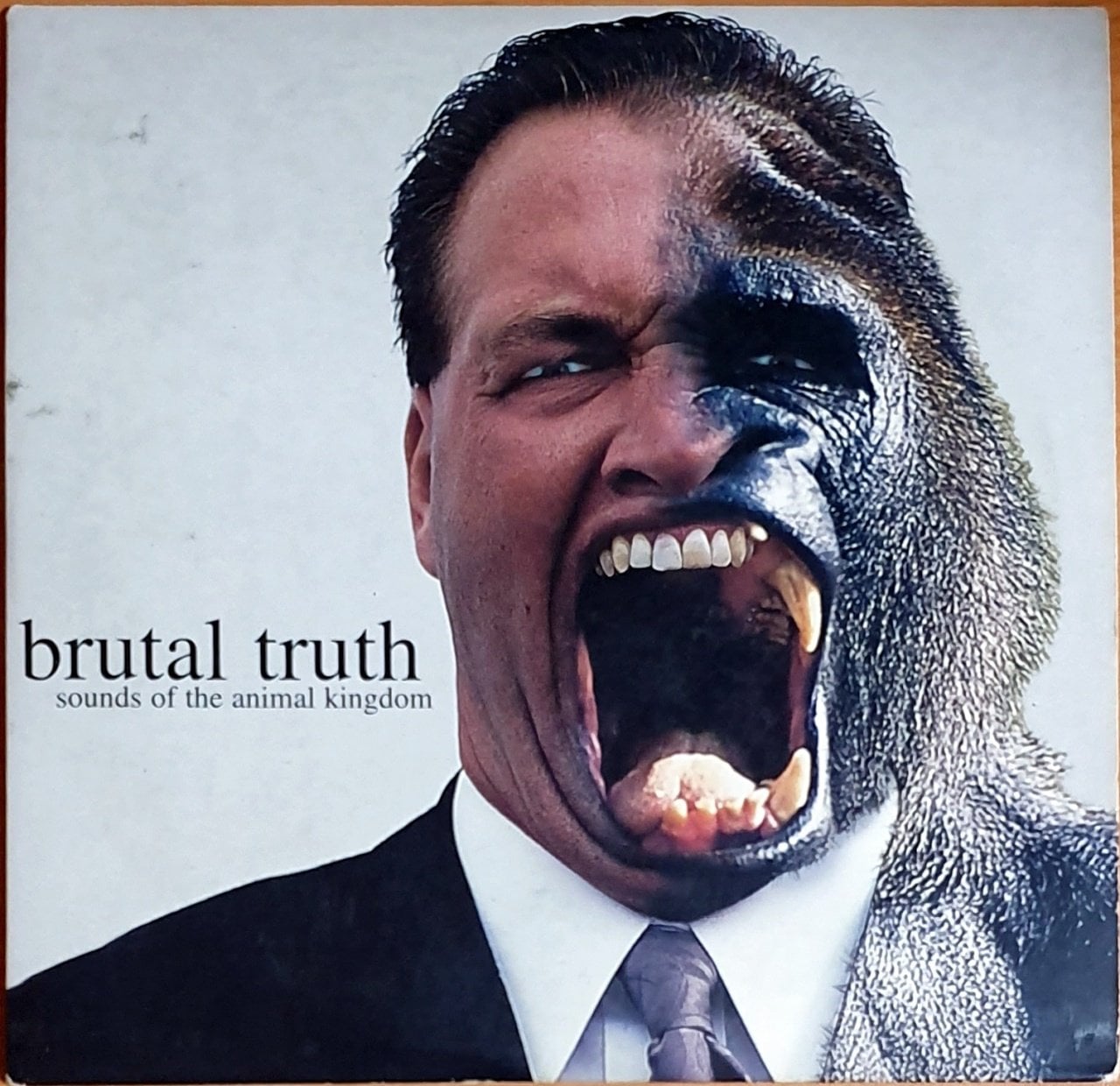 BRUTAL TRUTH - SOUNDS OF THE ANIMAL KINGDOM (1997) - CD RELAPSE RECORDS CARD SLEVE 2.EL