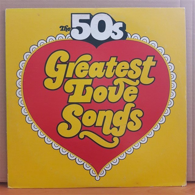 THE 50S GREATEST LOVE SONGS - 2LP 2.EL PLAK