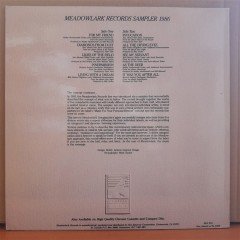 MEADOWLARK RECORDS SAMPLER 1986 - LP 2.EL PLAK