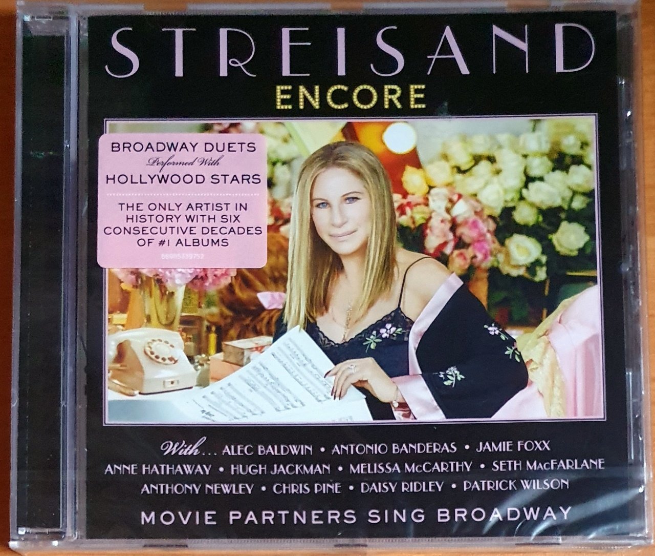 BARBRA STREISAND - ENCORE / MOVIE PARTNERS SING BROADWAY (2016) - CD SIFIR