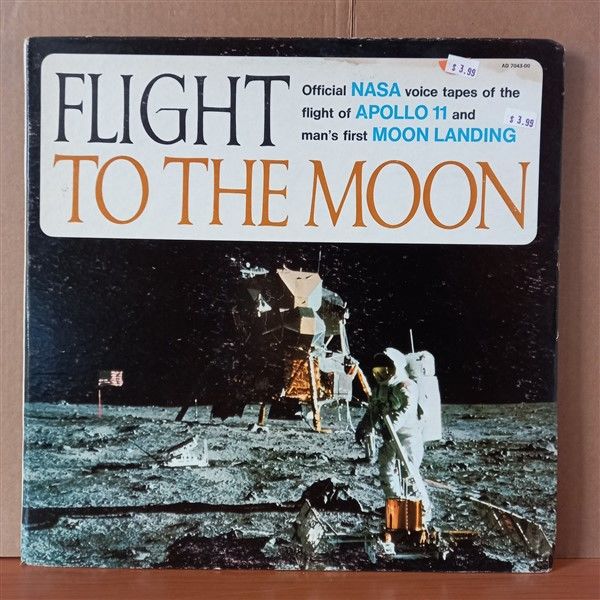 FLIGHT TO THE MOON / ROY NEAL / THE VOYAGE OF APOLLO 11 - LP 2.EL PLAK