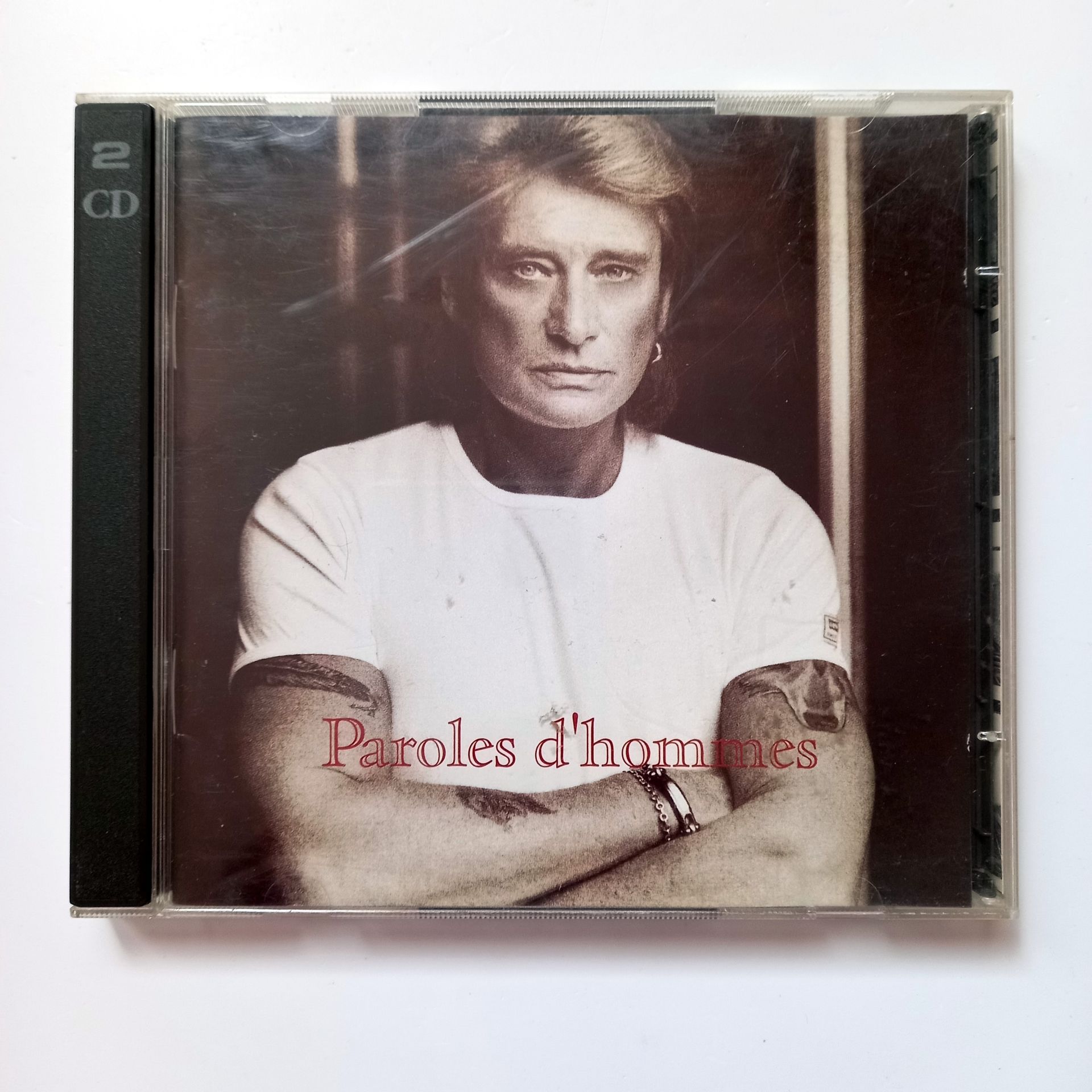 JOHNNY HALLYDAY – PAROLES D'HOMMES (1995) - 2CD 2.EL