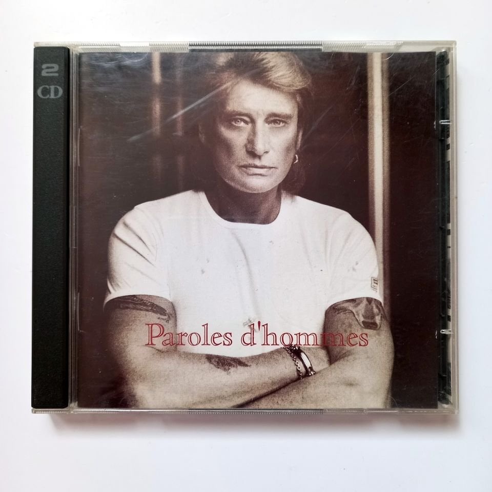 JOHNNY HALLYDAY – PAROLES D'HOMMES (1995) - 2CD 2.EL