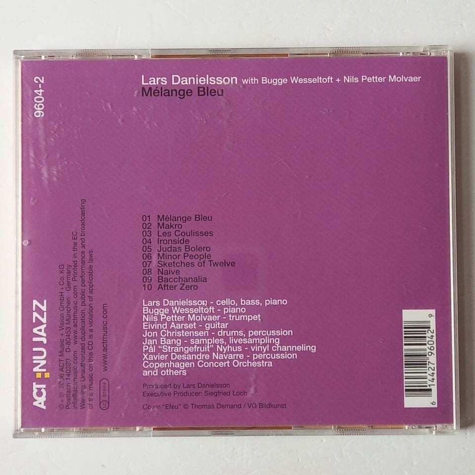 LARS DANIELSSON WITH BUGGE WESSELTOFT + NILS PETTER MOLVAER – MELANGE BLEU (2006) - CD 2.EL
