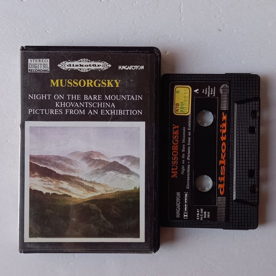 MODEST MUSSORGSKY - NIGHT ON THE BARE MOUNTAIN KHOVANTSCHINA / PICTURES FROM AN EXHIBITION (1987) - KASET 2.EL