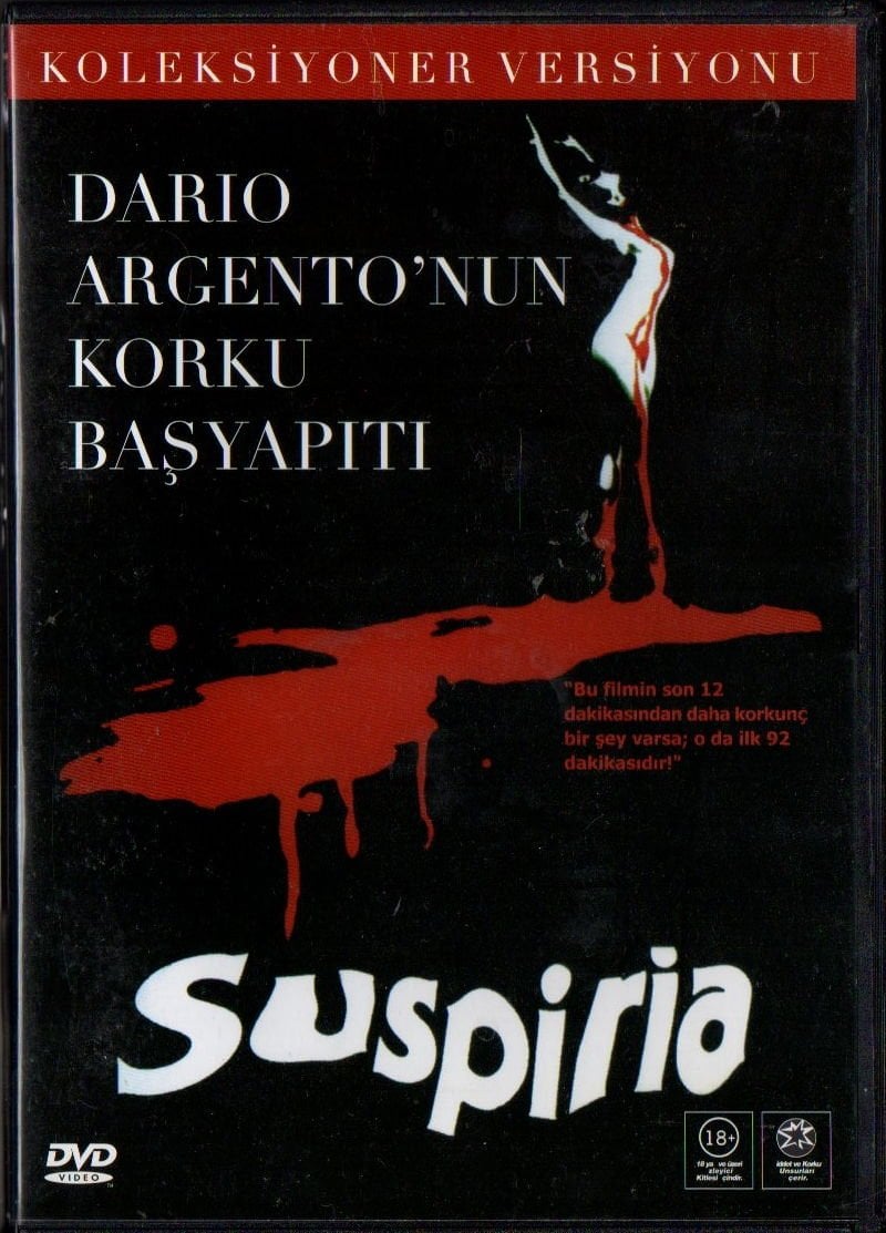 SUSPIRIA - JESSICA HARPER - DARIO ARGENTO - DVD 2.EL