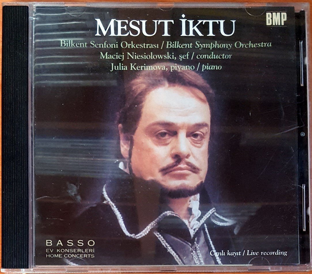 MESUT İKTU / BİLKENT SENFONİ ORKESTRASI / ŞEF MACIEJ NIESIOLOWSKI / PİYANO JULIA KERIMOVA CD 2.EL