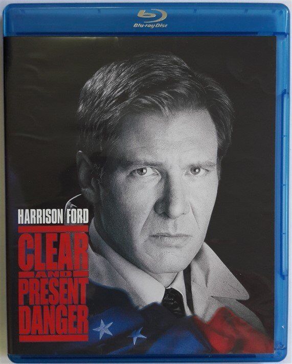 CLEAR AND THE PRESENT DANGER - HARRISON FORD - WILLEM DAFOE - BLURAY 2.EL