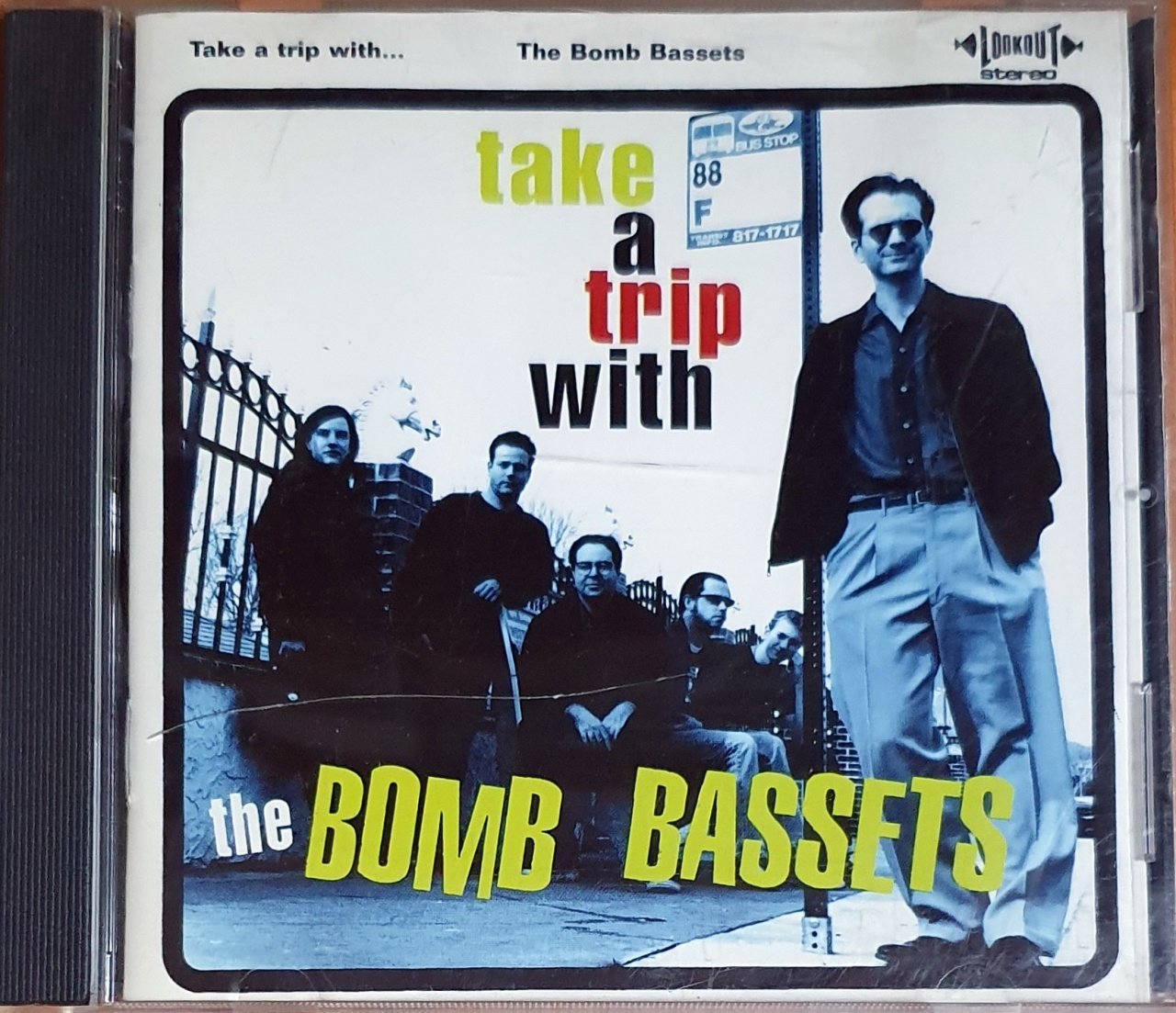 THE BOMB BASSETS - TAKE A TRIP WITH (1997) - CD LOOKOUT RECORDS 2.EL