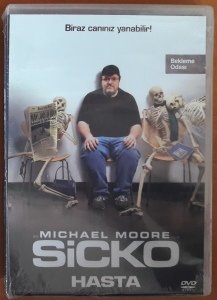 HASTA - SICKO - MICHAEL MOORE - BELGESEL - DVD SIFIR