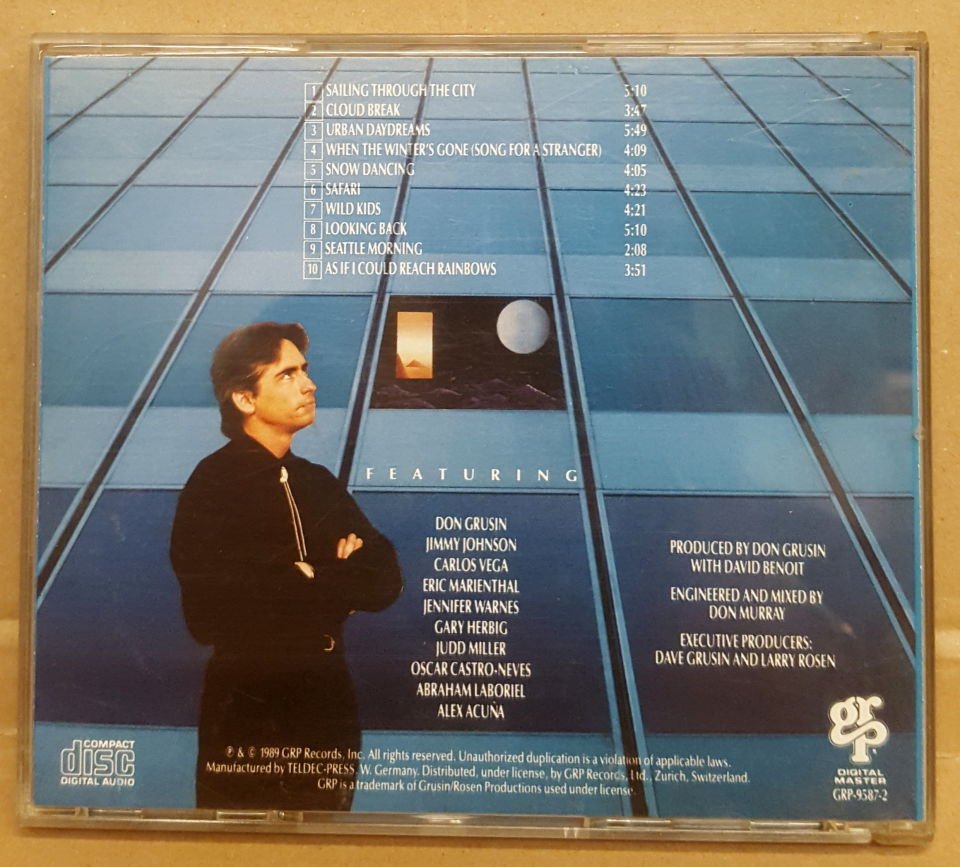 DAVID BENOIT - URBAN DAYDREAMS (1991) - CD GRP 2.EL