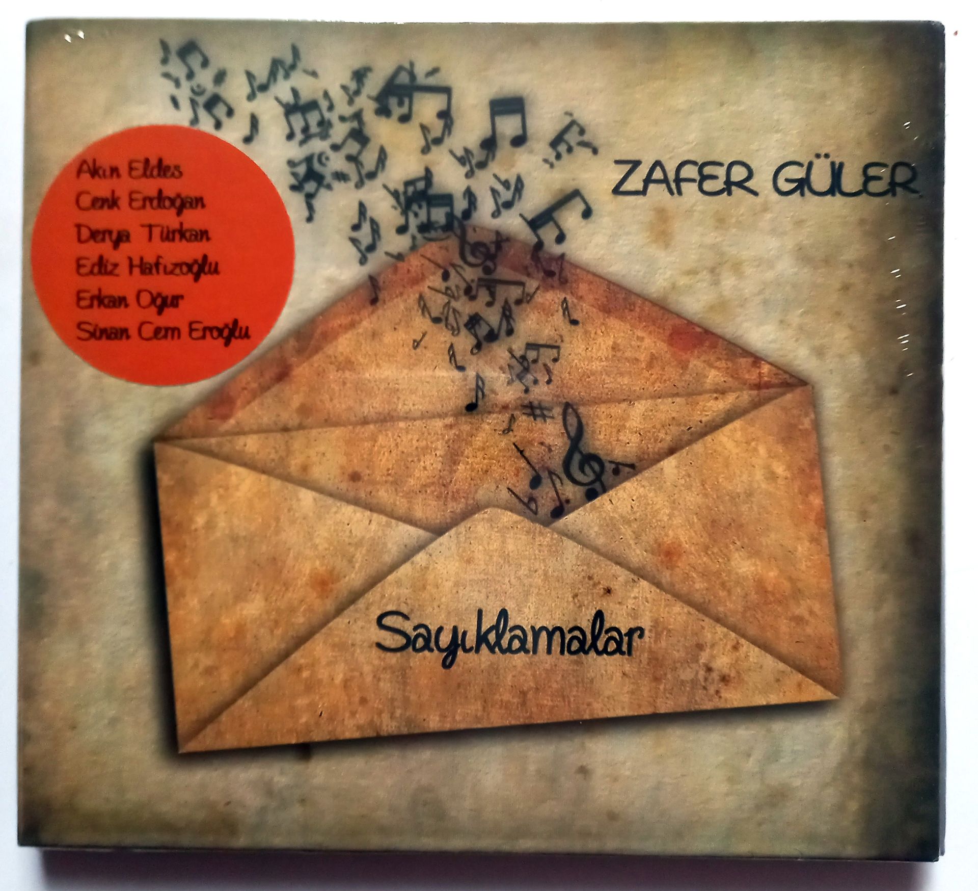 ZAFER GÜLER – SAYIKLAMALAR (2012) - CD SIFIR