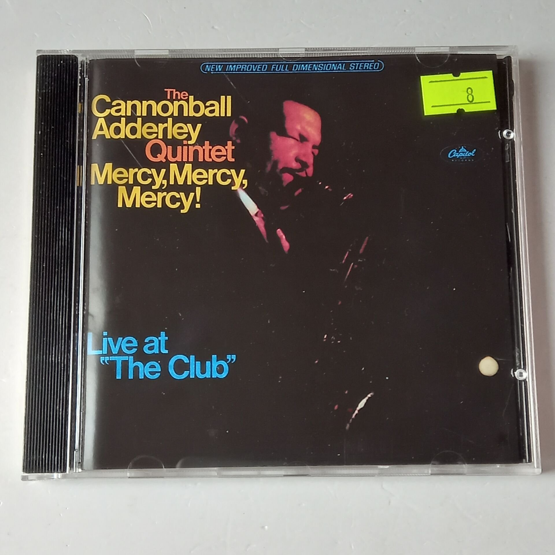 THE CANNONBALL ADDERLEY QUINTET – MERCY, MERCY, MERCY! - LIVE AT THE CLUB (1967) - CD 1995 REISSUE 2.EL