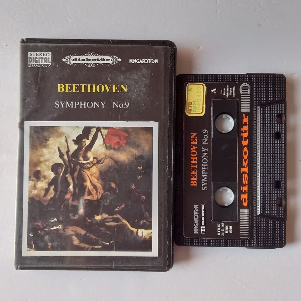 LUDWIG VAN BEETHOVEN - SYMPHONY NO.9 (1987) - KASET 2.EL