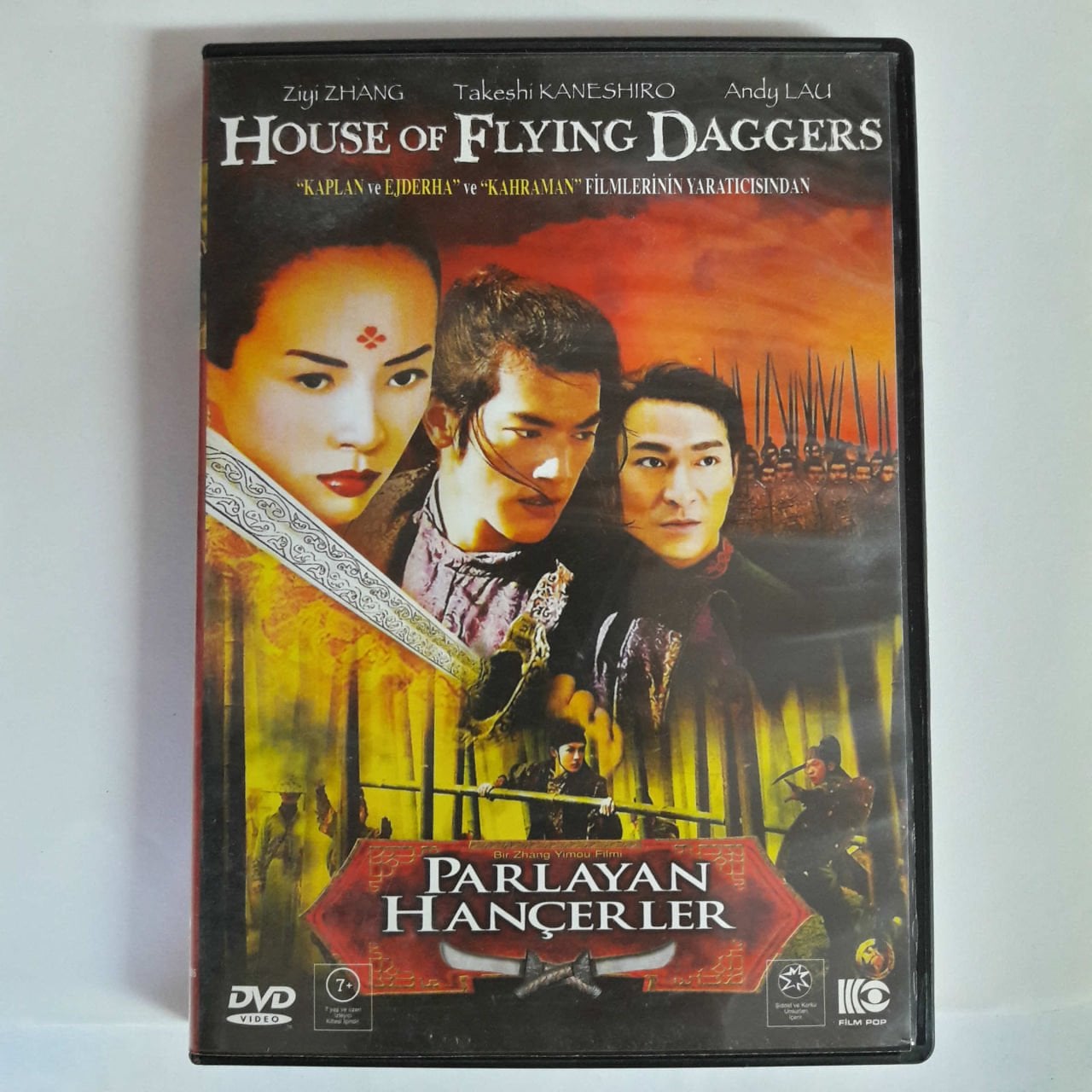 HOUSE OF FLYING DAGGERS PARÇALAYAN HANÇERLER DVD 2.EL