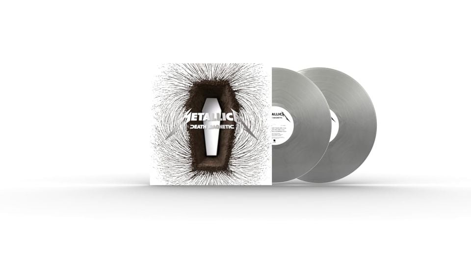 METALLICA - DEATH MAGNETIC (2008) - 2LP 2024 MAGNETIC SILVER COLOURED EDITION SIFIR PLAK