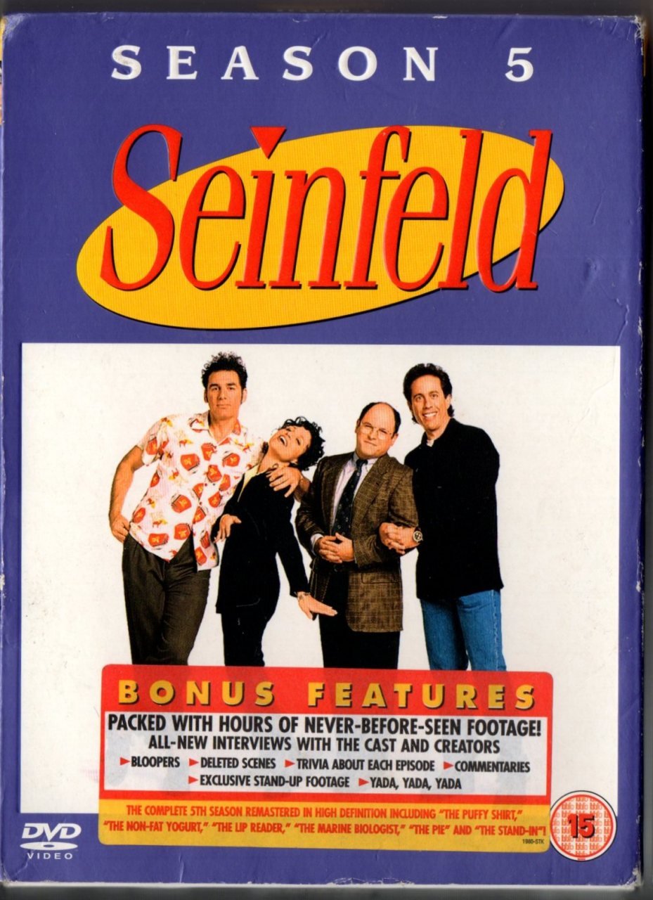 SEINFELD SEASON 5 - 4DVD 2.EL TR ALTYAZI YOKTUR