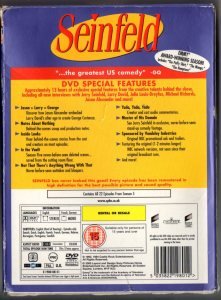 SEINFELD SEASON 5 - 4DVD 2.EL TR ALTYAZI YOKTUR