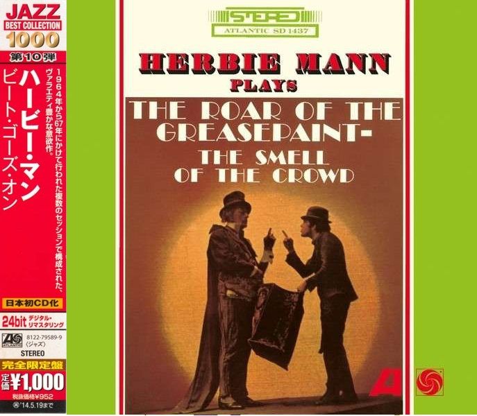 HERBIE MANN – THE ROAR OF THE GREASEPAINT- THE SMELL OF THE CROWD (1965) - CD 2014 REISSUE AMBALAJINDA SIFIR