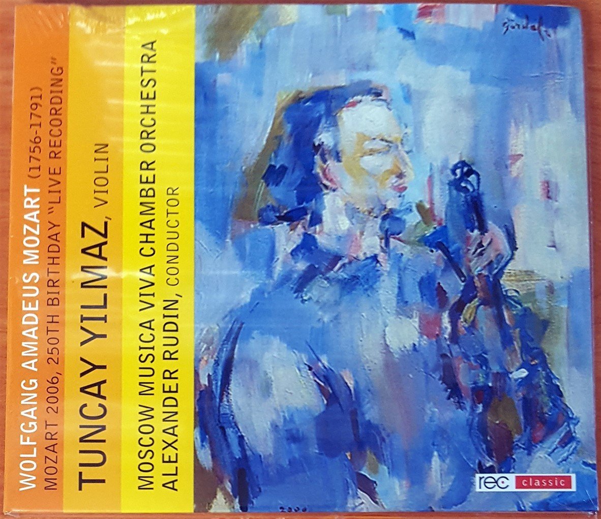 TUNCAY YILMAZ / WOLFGANG AMADEUS MOZART CD SIFIR