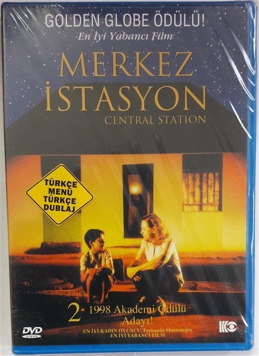 MERKEZ İSTASYON - CENTRAL DO BRASIL - FERNANDA MONTENEGRO - VINICIUS DA OLIVERA - WALTER SALLES - DVD SIFIR