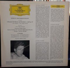 RACHMANINOV: PIANO CONCERTO NO.2, PRELUDES, SVITOSLAV RICHTER - 2.EL PLAK DEUTSCHE GRAMMOPHON
