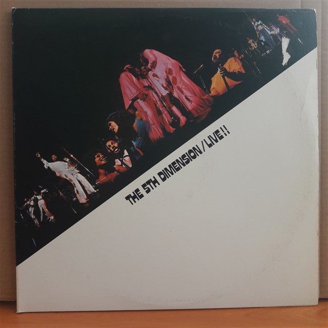 THE 5TH DIMENSION - LIVE!! (1971) - 2LP 2.EL PLAK