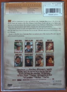 LONESOME DOVE - ROBERT DUVALL - 2DVD 2.EL 1. BÖLGE TR ALTYAZI YOKTUR