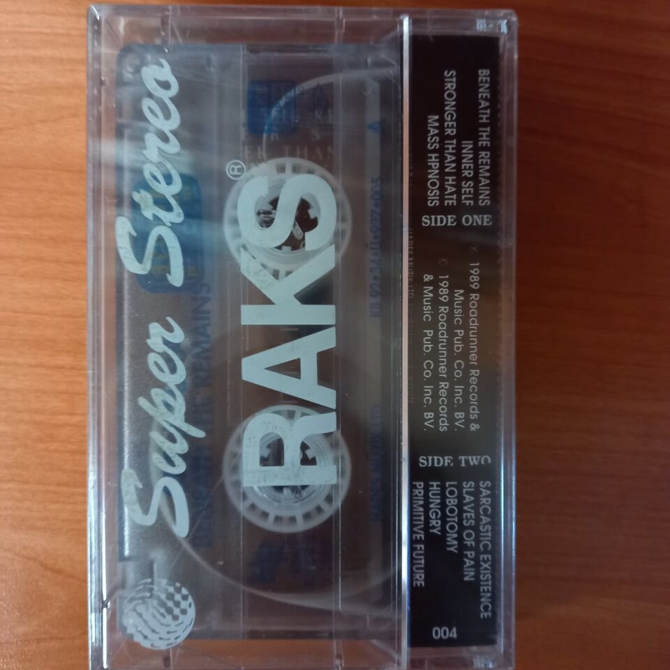 SEPULTURA - BENEATH THE REMAINS (1992) - KASET SIFIR