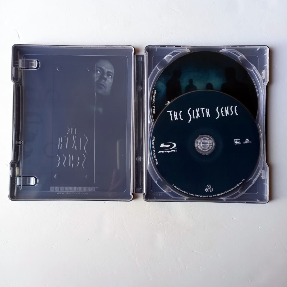 THE SIXTH SENSE - BRUCE WILLIS, HALEY JOEL OSMENT - YÖN.: M. NIGHT SHYMALAN - 2BLU-RAY 4K STEELBOOK METAL KUTU 2.EL