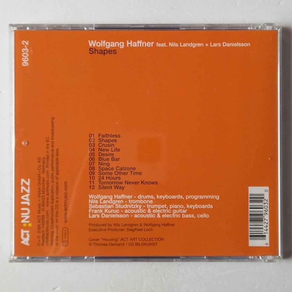 WOLFGANG HAFFNER FEATURING NILS LANDGREN + LARS DANIELSSON – SHAPES (2006) - CD 2.EL