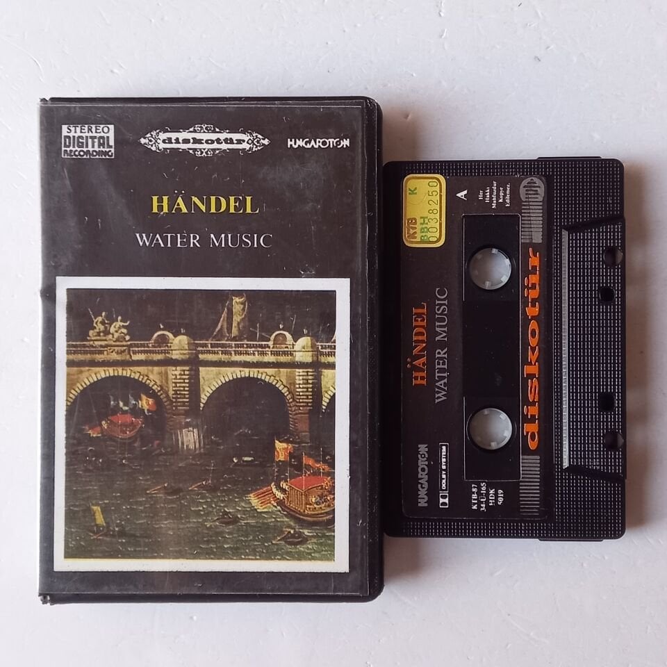 GEORG FRIEDRICH HANDEL - WATER MUSIC (1987) - KASET 2.EL