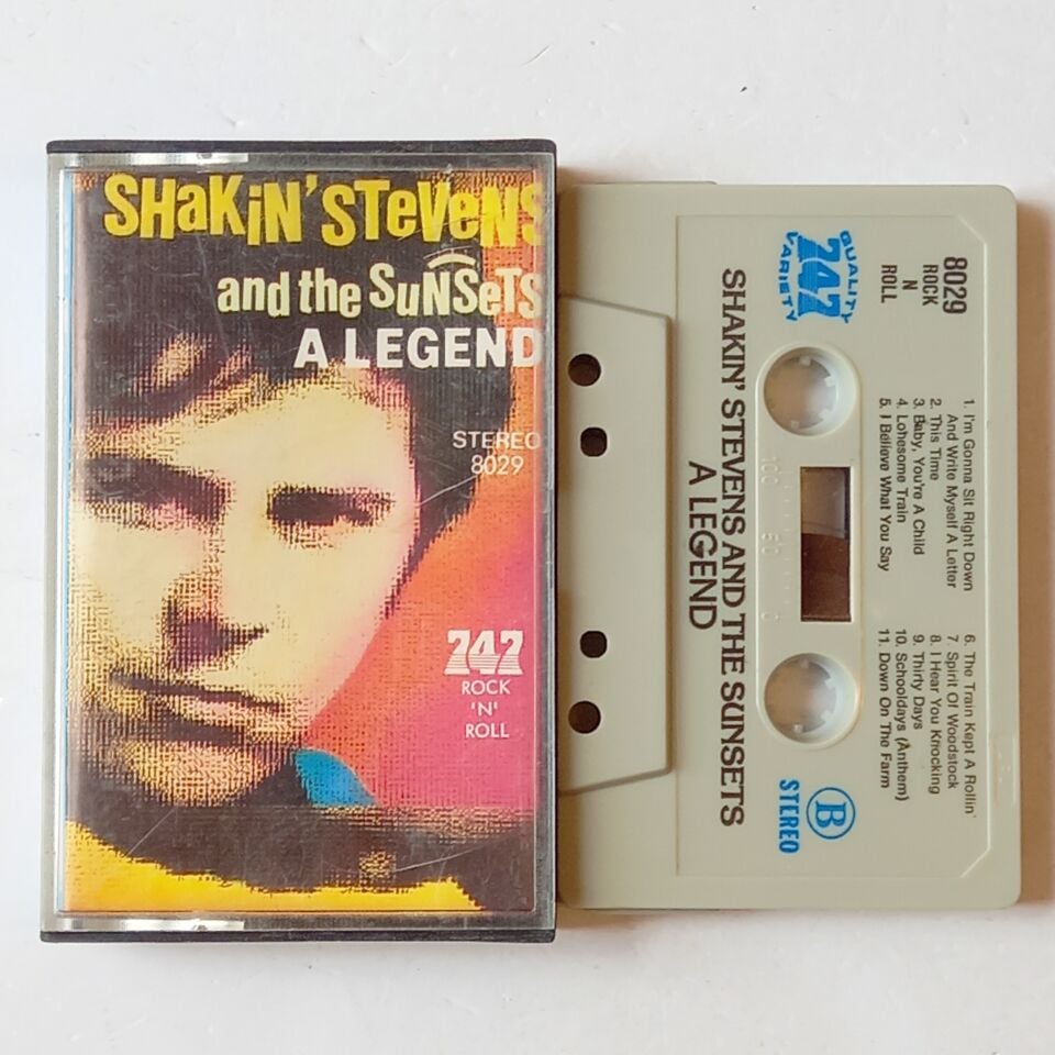 SHAKIN' STEVENS AND THE SUNSETS – A LEGEND - KASET 2.EL