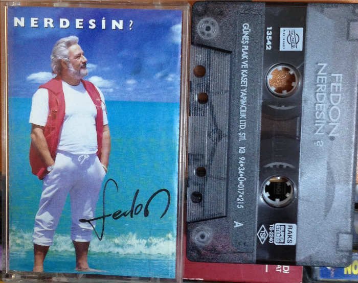 FEDON NERDESİN- KASET 2.EL