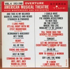 AMERICAN MUSICAL THEATRE VOL.4 - LP 2.EL