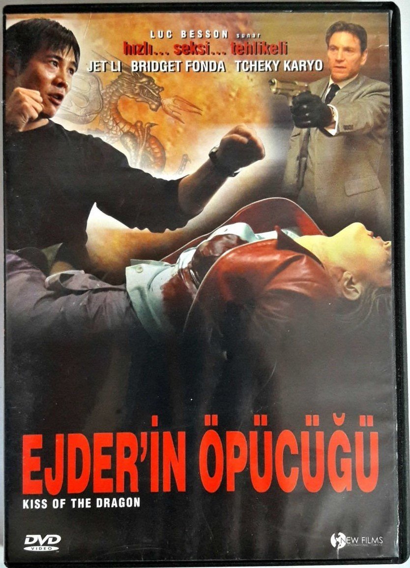 EJDER'İN ÖPÜCÜĞÜ - KISS OF THE DRAGON - JET LI - BRIDGET FONDA - DVD SIFIR